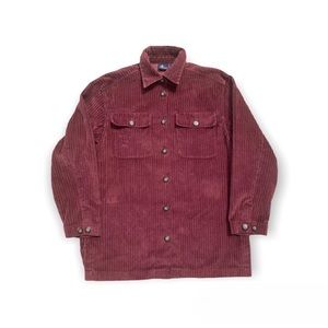 Burgundy corduroy jacket